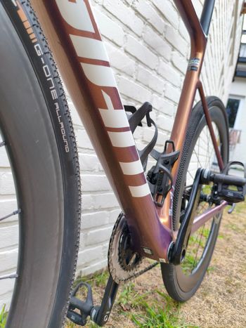 Giant Defy Advanced Pro 1 2025 2025 Road & Gravel usato, Bianco — immagine 6 di 13