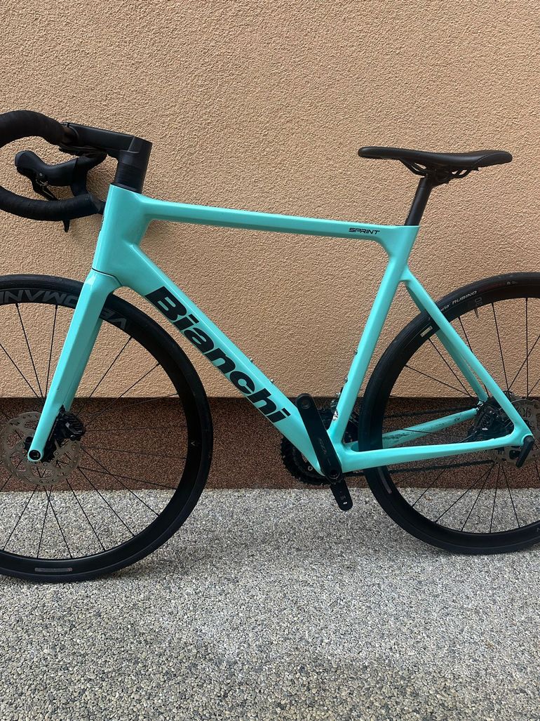 Bianchi Sprint 105 2025 2025 Road & Gravel usato, Verde — immagine 7 di 8