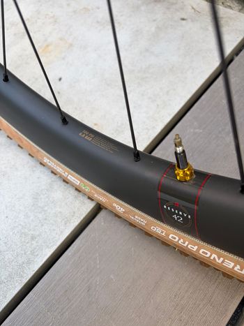 Gebrauchtes Enve fray Custom SRAM Red eTap AXS 2025 Road & Gravel, Orange — Bild 4 von 16