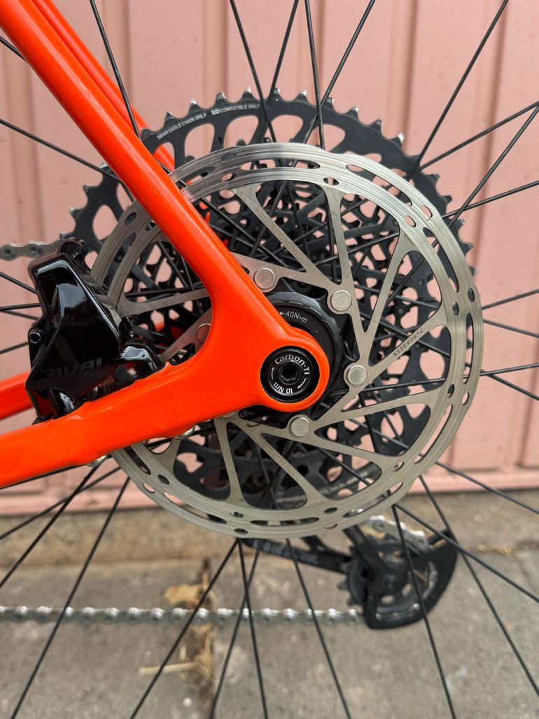 Tweedehands OPEN WIDE Custom SRAM GX Eagle AXS 2022 Road & Gravel — afbeelding 15 van 18