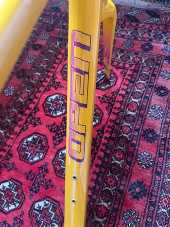 Used Open Upper Custom Frameset 2023 Road & Gravel, Orange — image 3 of 13