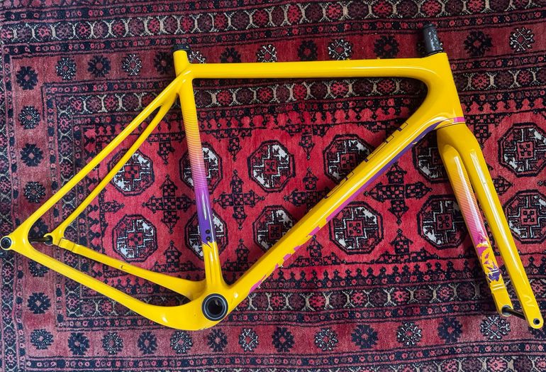 Used Open Upper Custom Frameset 2023 Road & Gravel, Orange — image 2 of 13