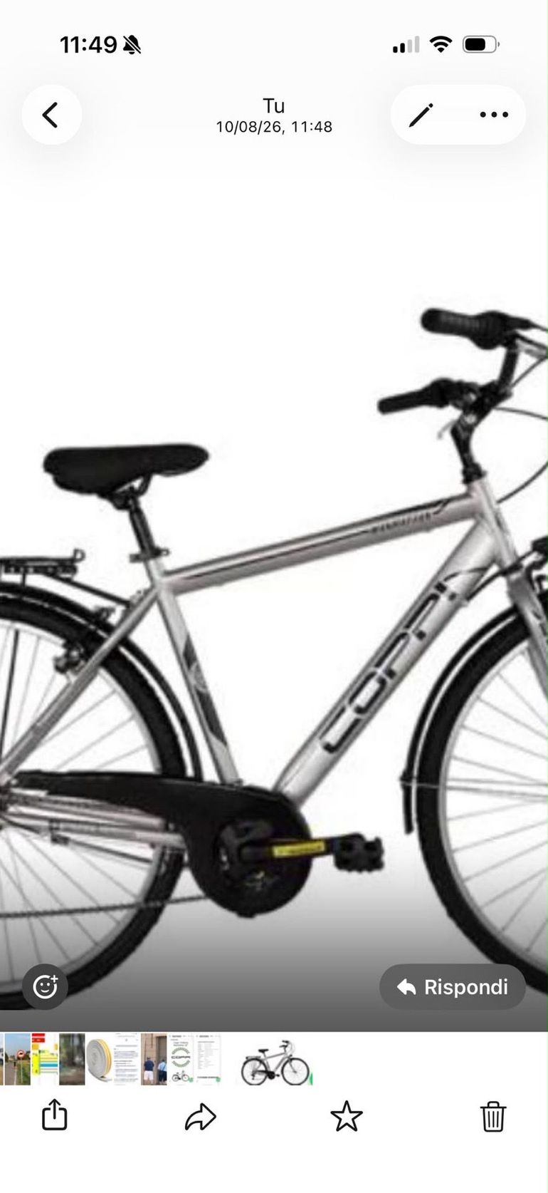 Tweedehands Coppi Custom Urban — afbeelding 2 van 2