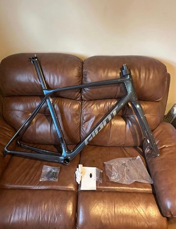 Gebrauchtes Giant TCR Advanced Pro 0 Di2 2025 Frameset 2025 Road & Gravel, Blau — Bild 5 von 5