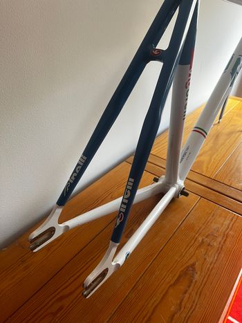 Used Cinelli Vigorelli Frameset 2007 Road & Gravel, White — image 5 of 8