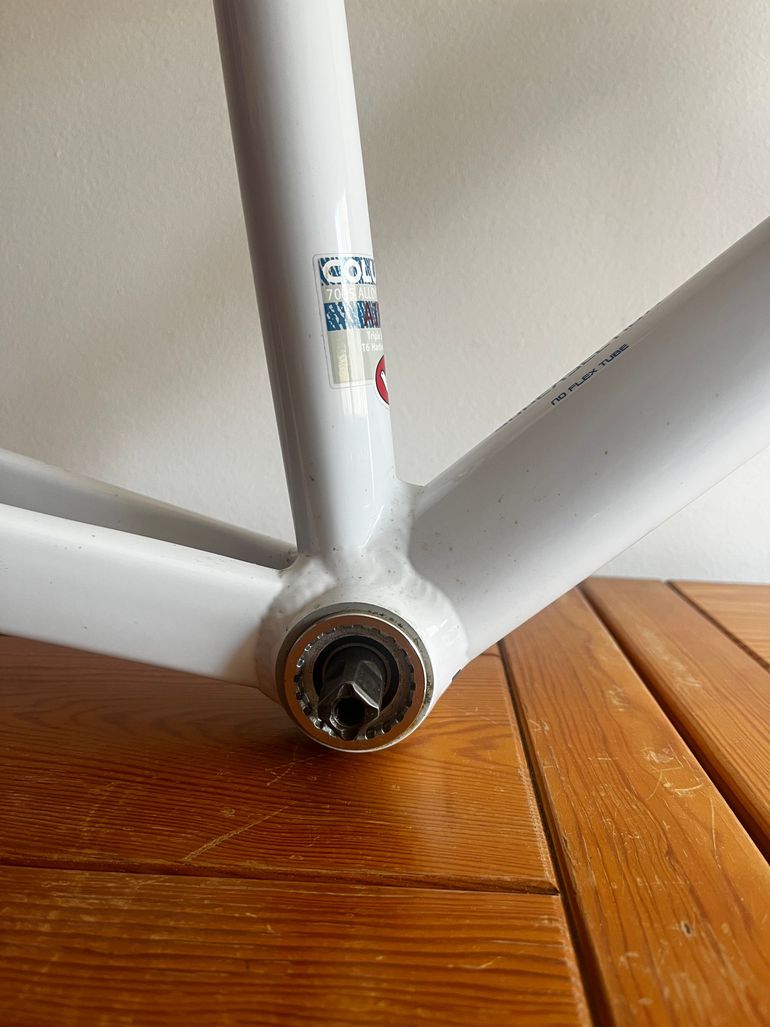 Used Cinelli Vigorelli Frameset 2007 Road & Gravel, White — image 8 of 8