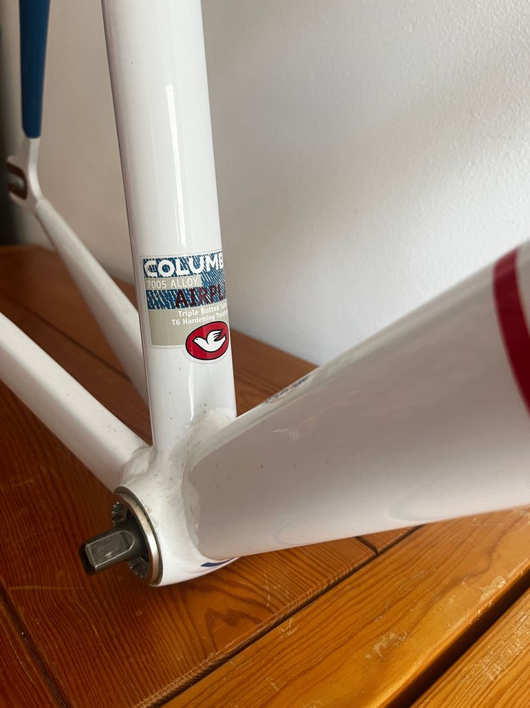 Used Cinelli Vigorelli Frameset 2007 Road & Gravel, White — image 7 of 8