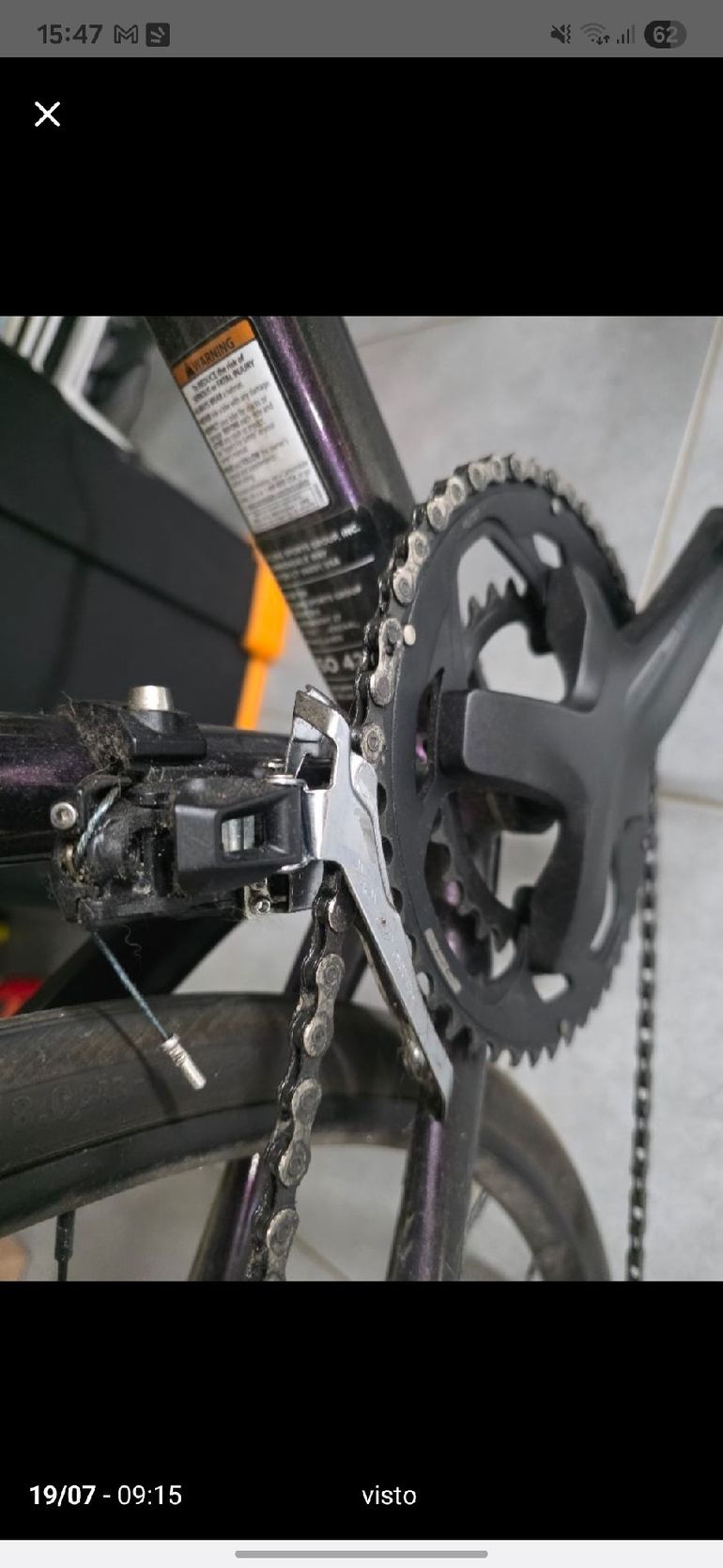 Used Cannondale Topstone 2 2023 2023 Road & Gravel, Purple — image 3 of 3