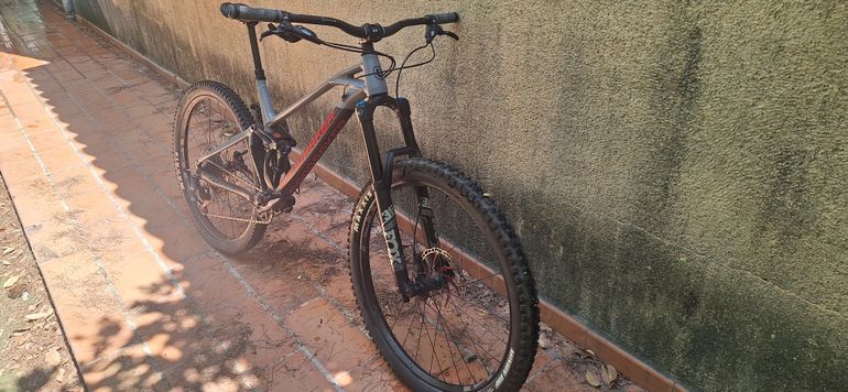 Used Mondraker FOXY 2023 2023 Mountainbike, Light Gray — image 5 of 7