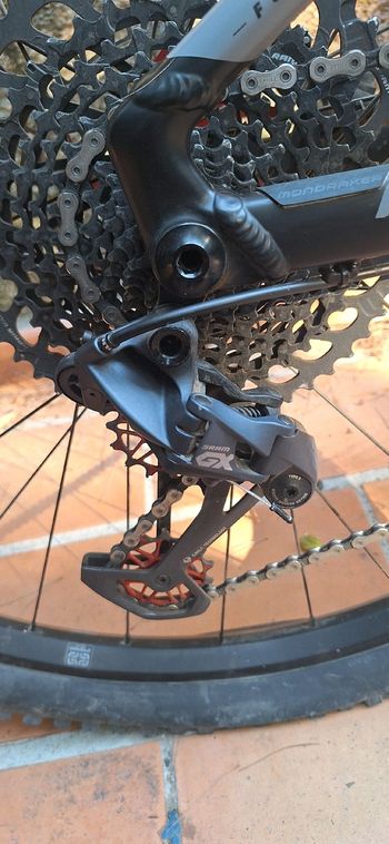 Used Mondraker FOXY 2023 2023 Mountainbike, Light Gray — image 15 of 24