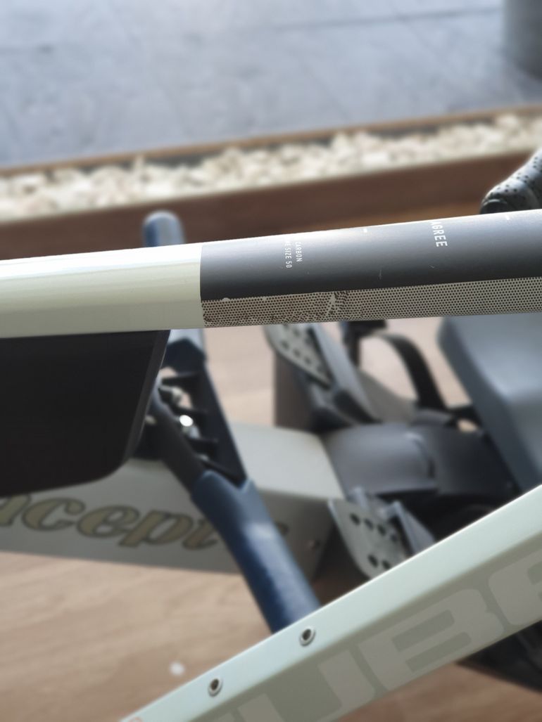 Cube Agree C:62 Pro Disco Force AXS 2024 Road & Gravel usato, Bianco — immagine 6 di 7
