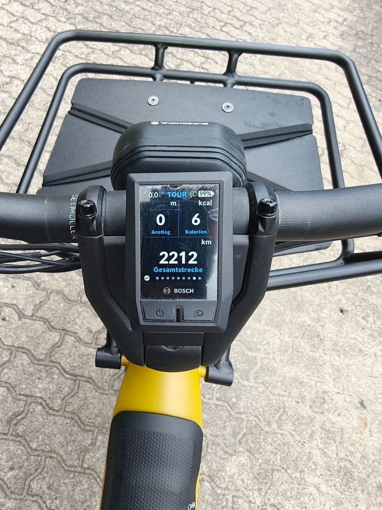 Used Riese & Müller Supercharger Shimano Deore XT 2024 Urban, Orange — image 6 of 7