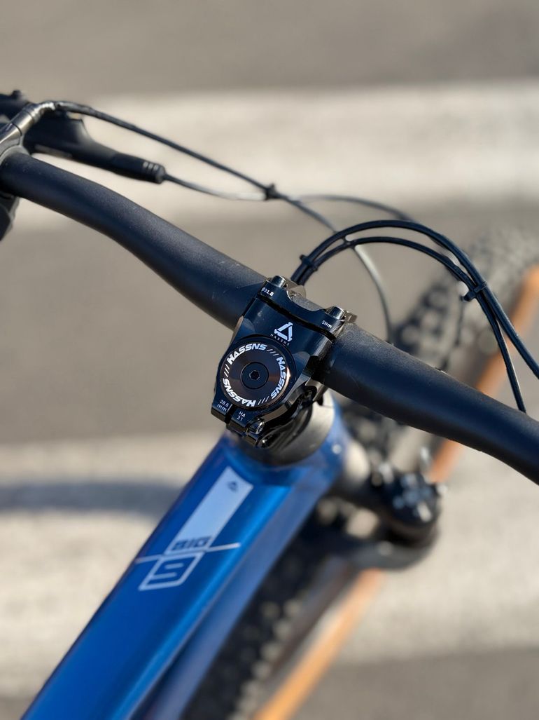 Gebrauchtes Merida Big nine Shimano Deore 2024 Mountainbike, Blau — Bild 6 von 8