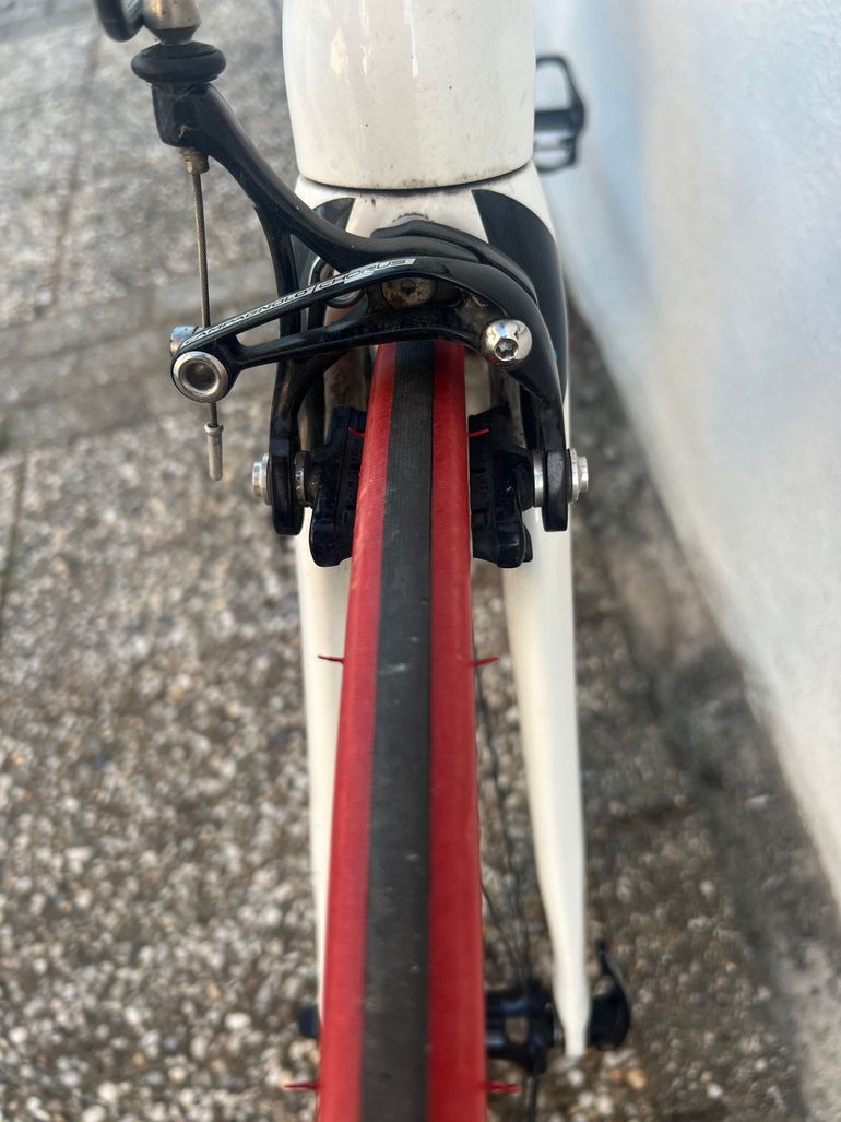 Carrera Phibra Campagnolo Chorus 2015 Road & Gravel usato, Bianco — immagine 5 di 6