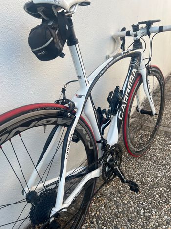 Carrera Phibra Campagnolo Chorus 2015 Road & Gravel usato, Bianco — immagine 4 di 6