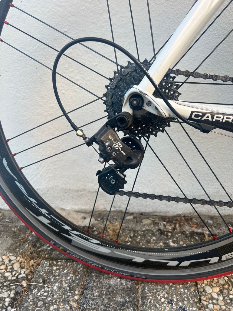 Carrera Phibra Campagnolo Chorus 2015 Road & Gravel usato, Bianco — immagine 3 di 6