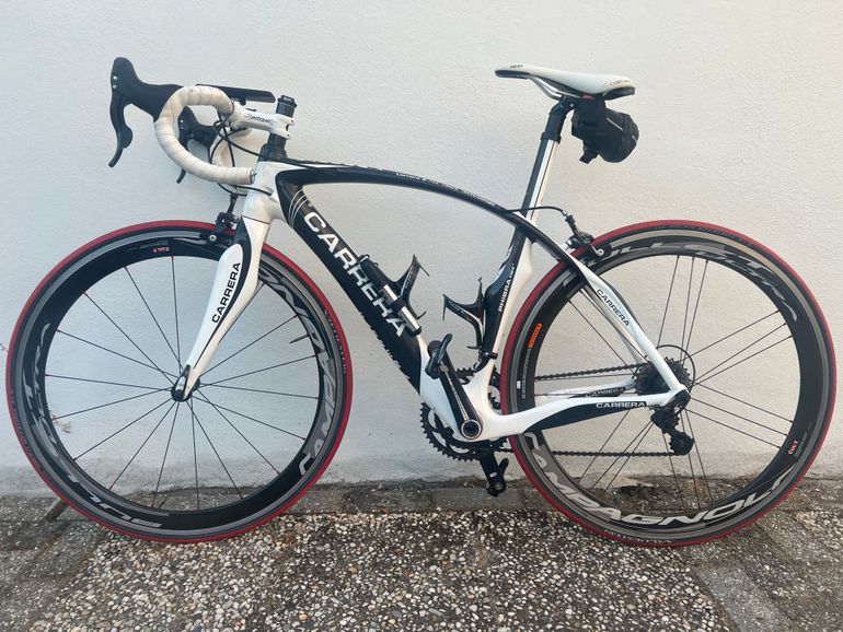 Carrera Phibra Campagnolo Chorus 2015 Road & Gravel usato, Bianco — immagine 2 di 6