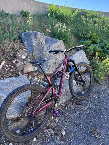 Specialized Status 160 2021 2021 Mountainbike usato, Viola — immagine 5 di 6