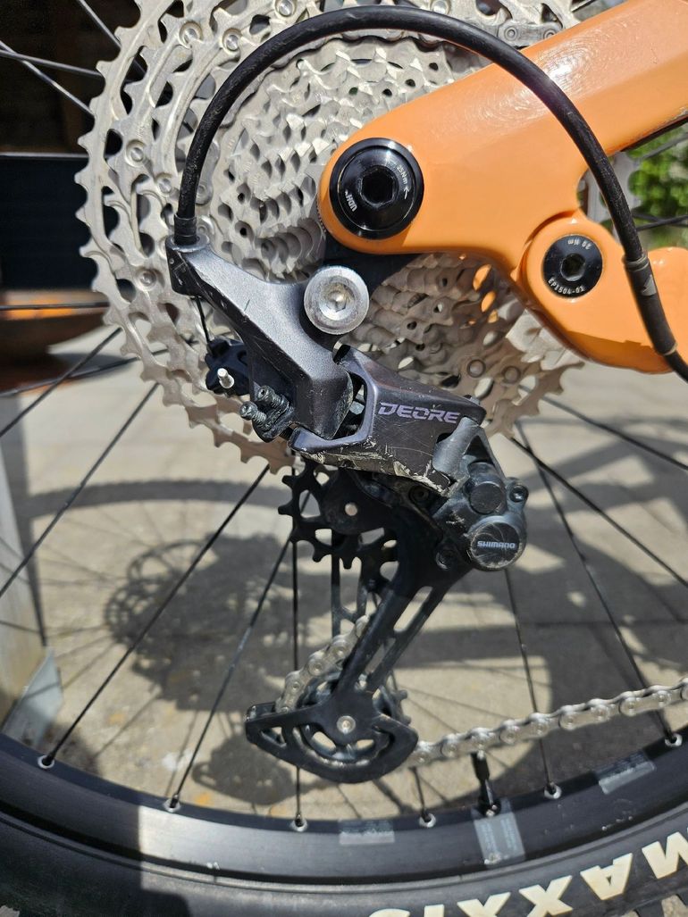 Canyon Spectral 6 2024 2024 Mountainbike usato, Arancione — immagine 3 di 14