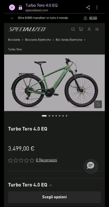 Použité Specialized Turbo Tero 4.0 EQ 2026 2026 MTB