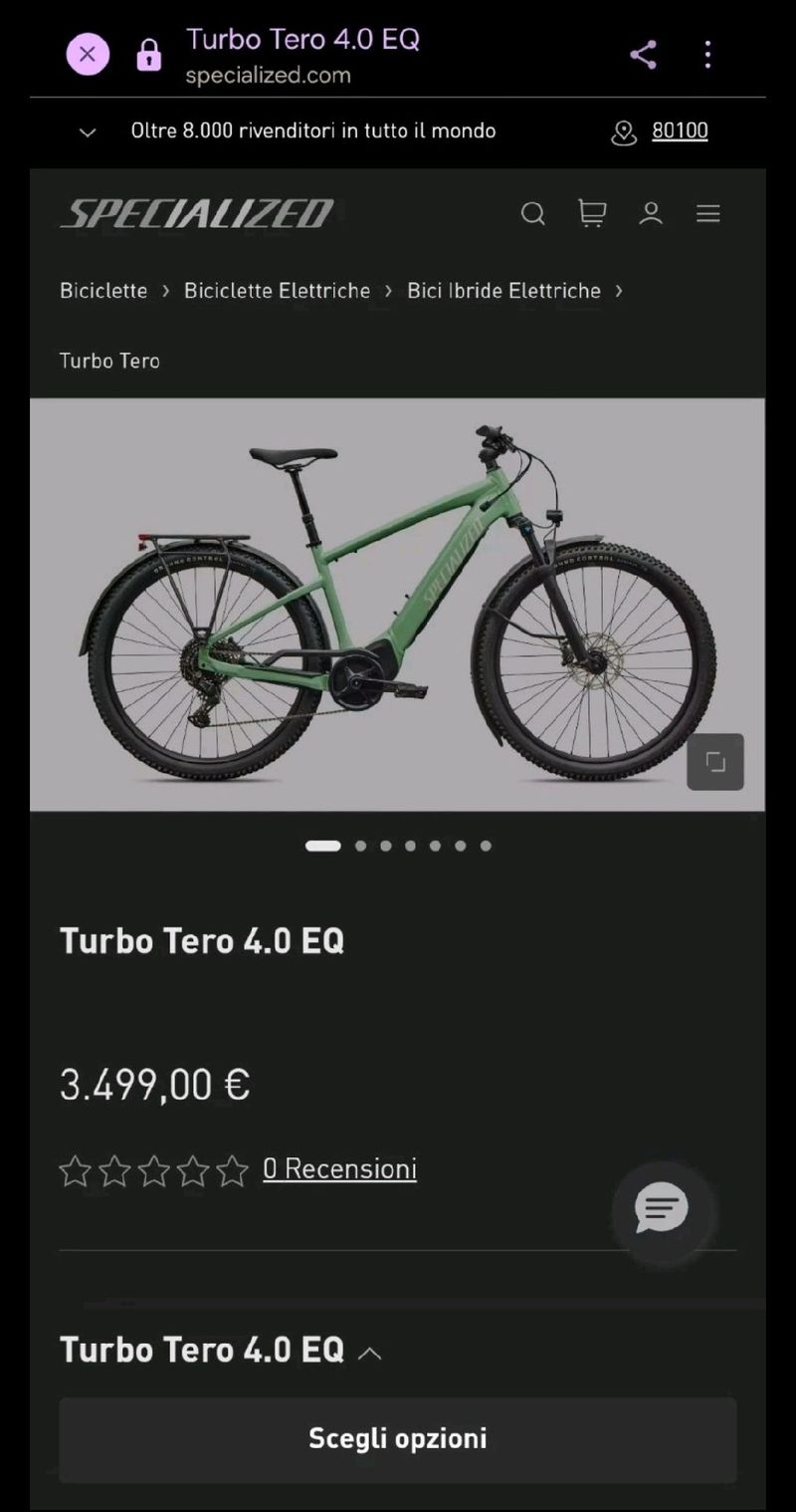 Used Specialized Turbo Tero 4.0 EQ 2026 2026 MTB