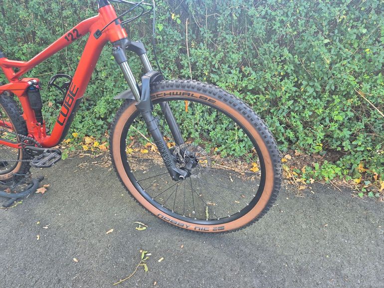 CUBE STEREO ONE22 PRO 2022 2022 Mountainbike de segunda mano, Naranja — imagen 4 de 9
