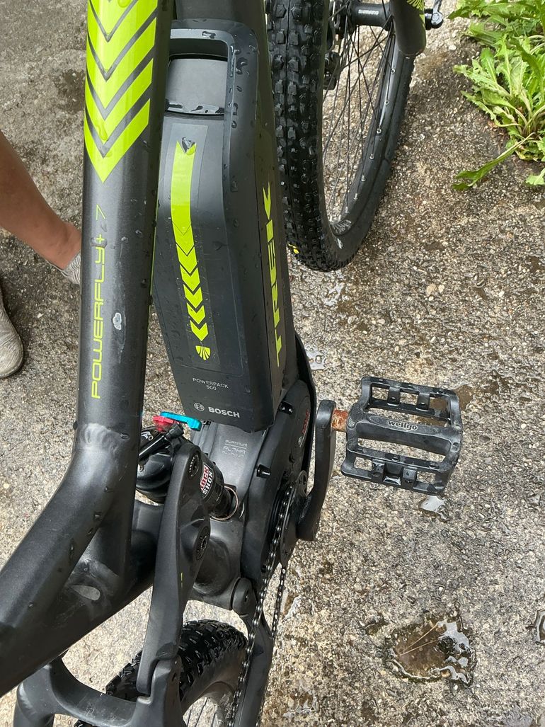 Brugt Trek Powerfly+ FS 7 500W 2016 2016 Mountainbike — billede 6 af 6