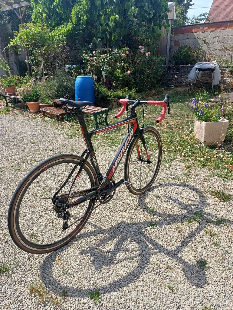 Gebrauchtes Merida REACTO 4000 2018 2018 Road & Gravel, Rot — Bild 10 von 11