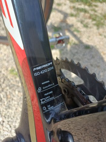 Gebrauchtes Merida REACTO 4000 2018 2018 Road & Gravel, Rot — Bild 9 von 11