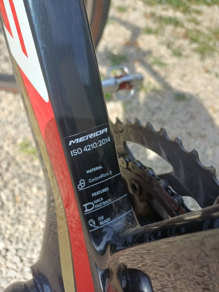 Gebrauchtes Merida REACTO 4000 2018 2018 Road & Gravel, Rot — Bild 9 von 11