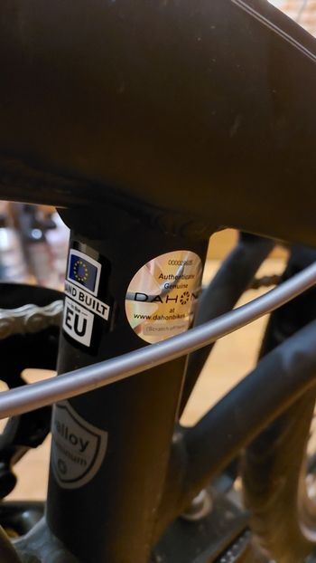 Gebrauchtes dahon MU UNO 2012 Urban, Schwarz — Bild 7 von 8