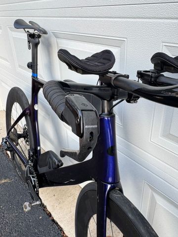 Used Cervélo 2023 P-Series Custom Build (SRAM Red AXS, Zipp Vuka + 808’s) 2023 Road & Gravel, Blue — image 7 of 15
