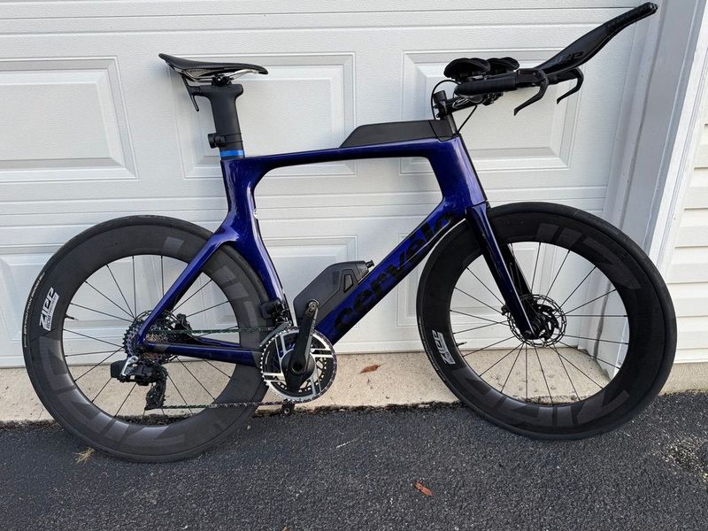 Used Cervélo 2023 P-Series Custom Build (SRAM Red AXS, Zipp Vuka + 808’s) 2023 Road & Gravel