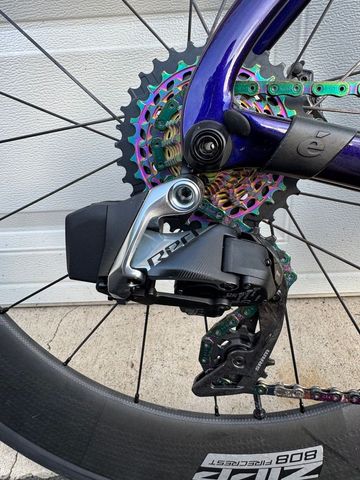 Used Cervélo 2023 P-Series Custom Build (SRAM Red AXS, Zipp Vuka + 808’s) 2023 Road & Gravel, Blue — image 2 of 15