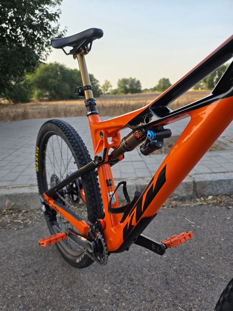 KTM PROWLER EXONIC 2021 2021 Mountainbike usato, Arancione — immagine 3 di 5