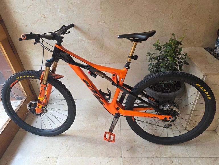 KTM PROWLER EXONIC 2021 2021 Mountainbike usato, Arancione — immagine 4 di 5