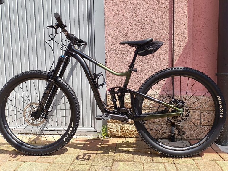 Gebrauchtes Giant Trance Shimano Dura Ace Di2 2024 Mountainbike, Grün — Bild 2 von 6