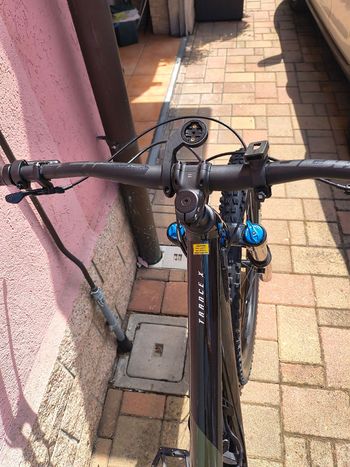 Gebrauchtes Giant Trance Shimano Dura Ace Di2 2024 Mountainbike, Grün — Bild 5 von 6