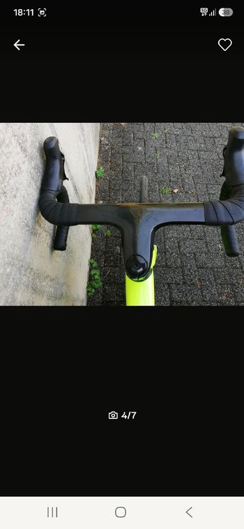 TREK MADONE SL9 Custom Shimano Ultegra 2018 Road & Gravel usato, Verde — immagine 4 di 4