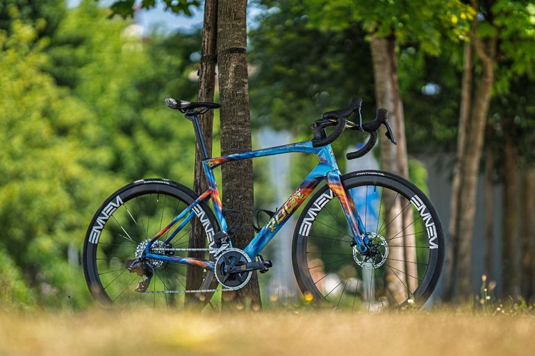 Gebrauchtes BMC Roadmachine 01 ONE 2019 2019 Road & Gravel, Blau — Bild 14 von 19
