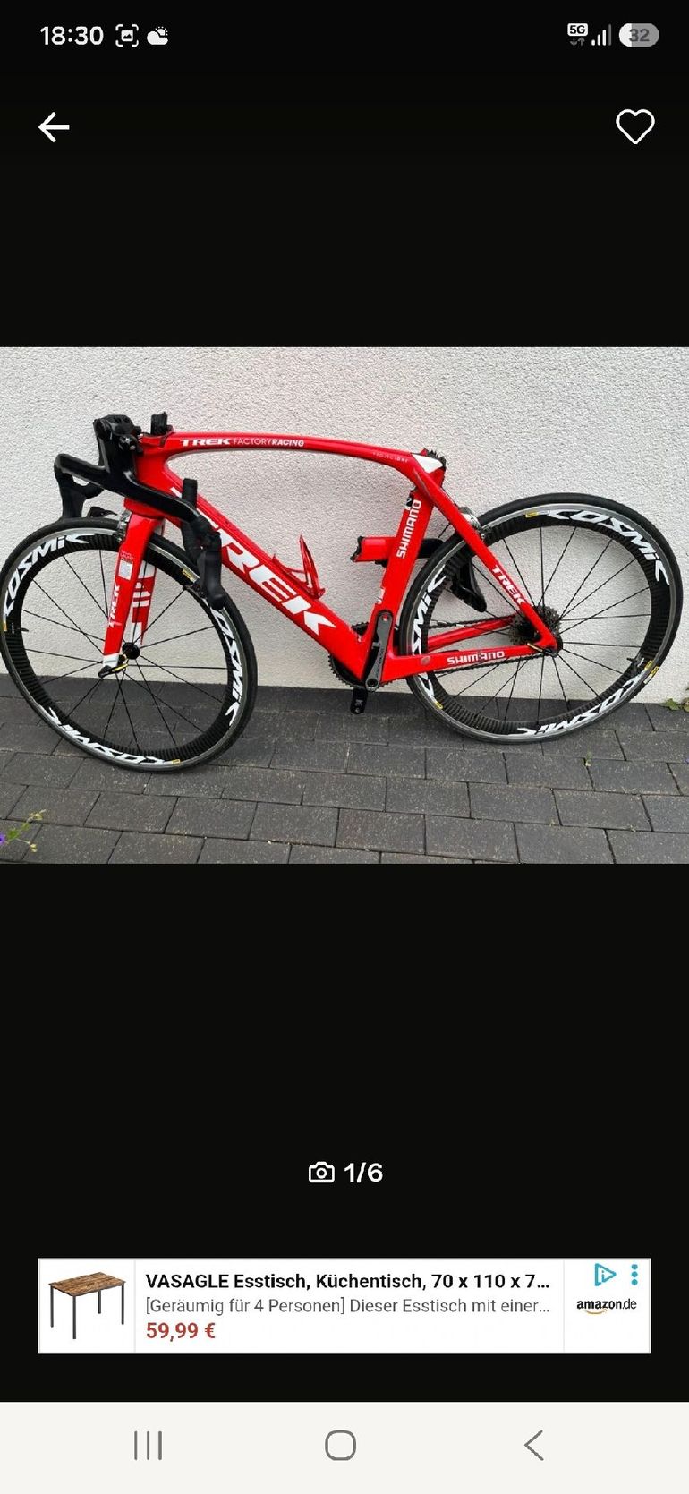 Tweedehands Trek madone Custom Shimano Dura Ace Di2 2019 Road & Gravel — afbeelding 7 van 7