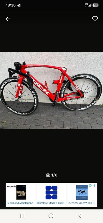 Tweedehands Trek madone Custom Shimano Dura Ace Di2 2019 Road & Gravel
