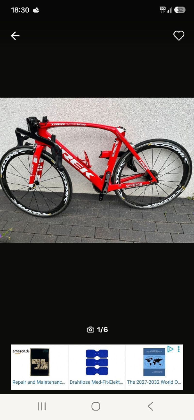 Used Trek madone Custom Shimano Dura Ace Di2 2019 Road & Gravel