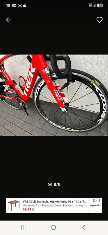 Tweedehands Trek madone Custom Shimano Dura Ace Di2 2019 Road & Gravel — afbeelding 6 van 7