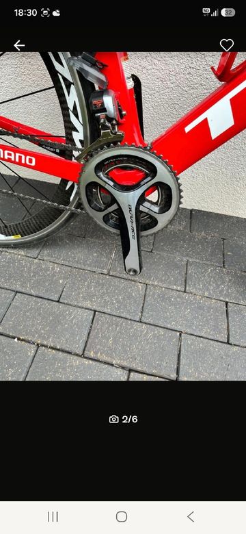 Used Trek madone Custom Shimano Dura Ace Di2 2019 Road & Gravel, Red — image 4 of 7