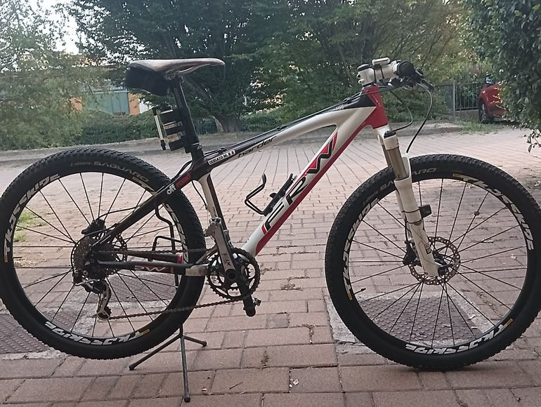 Gebrauchtes FRW Harder 2018 Mountainbike, Weiß — Bild 3 von 6