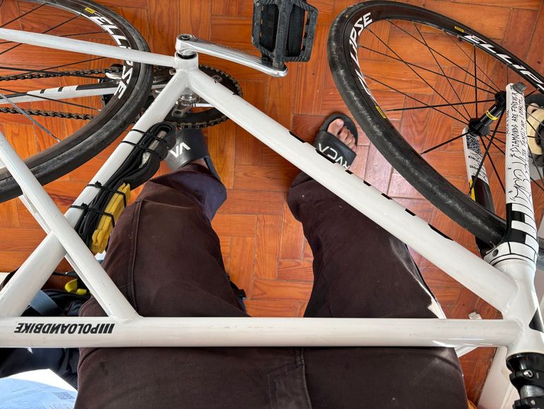 Used Fixed gear Custom Other 2024 Road & Gravel, White — image 9 of 10