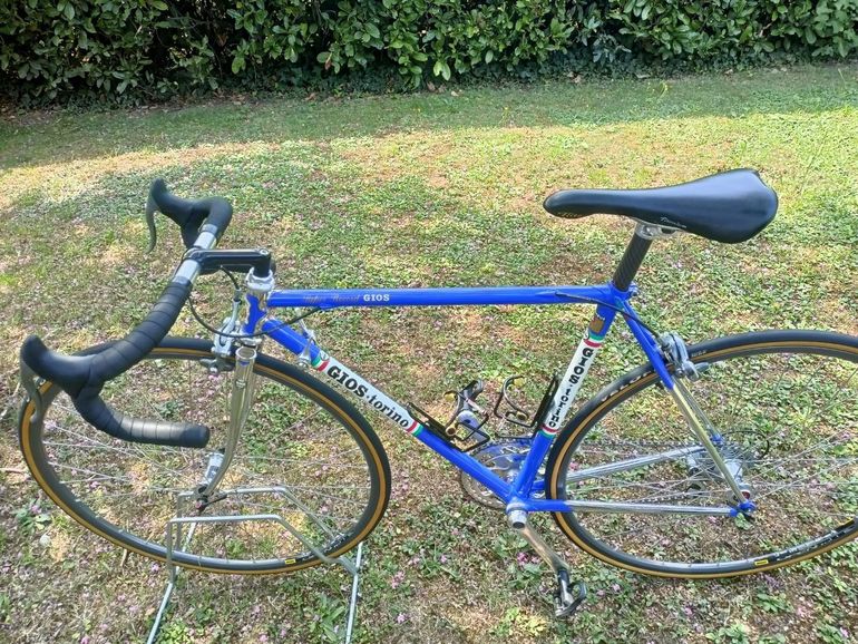 Gios Super Record 2017 Road & Gravel usato, Blu — immagine 7 di 14