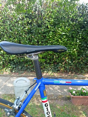 Used Gios Super Record 2017 Road & Gravel, Blue — image 8 of 14