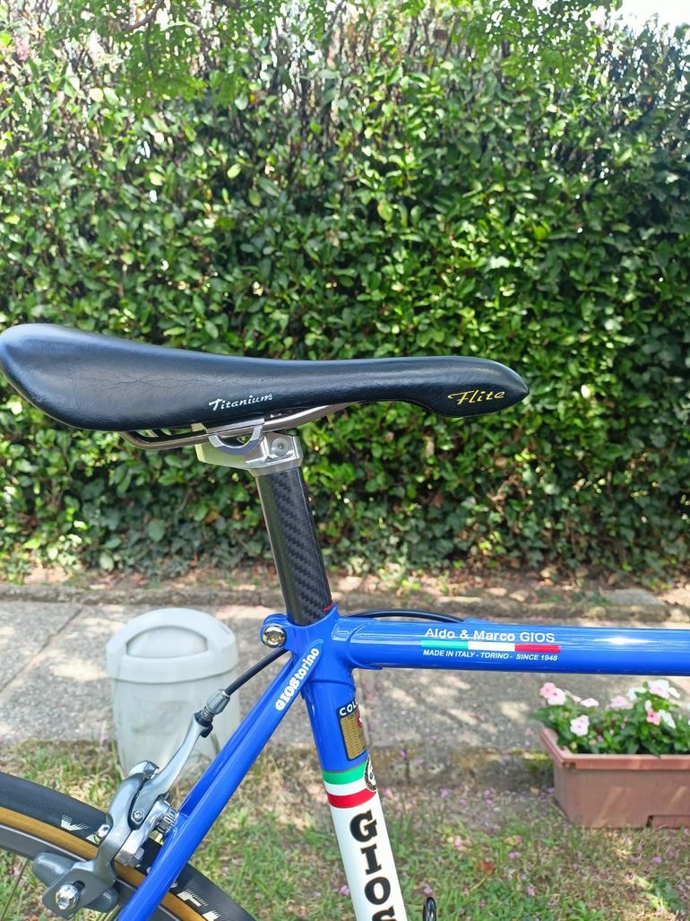 Gios Super Record 2017 Road & Gravel usato, Blu — immagine 8 di 14